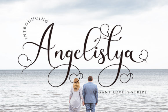 Angelistya: The Handwritten Typeface for Editorial Design