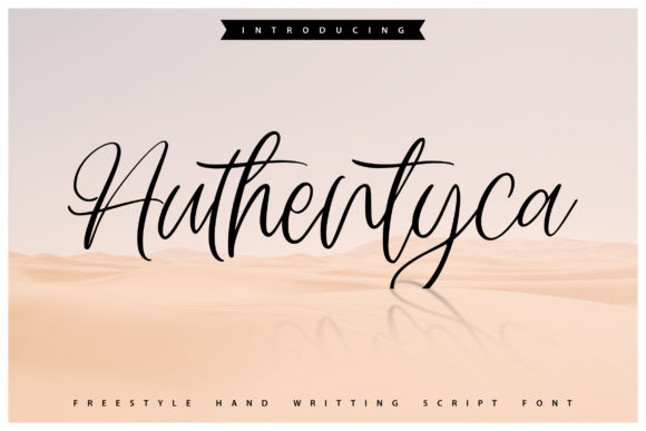 Authentyca: The Elegant Script Font That Elevates Digital Brand Experiences