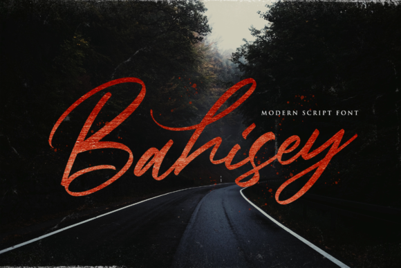 Bahisey: A Modern Script Typeface for Digital Branding
