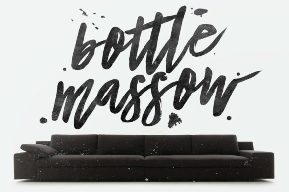 Bottle Massow: The Handwritten Typeface That Transforms Small Business Branding