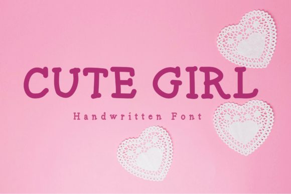 Cute Girl: The Perfect Handwritten Font for Modern Editorial Design