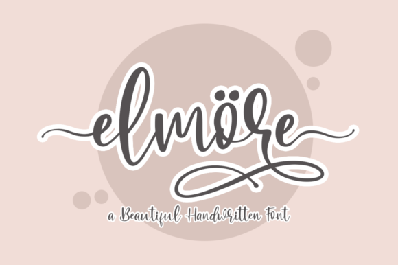 Elmore Typeface: Elevate Your Brand Identity with Elegant Script