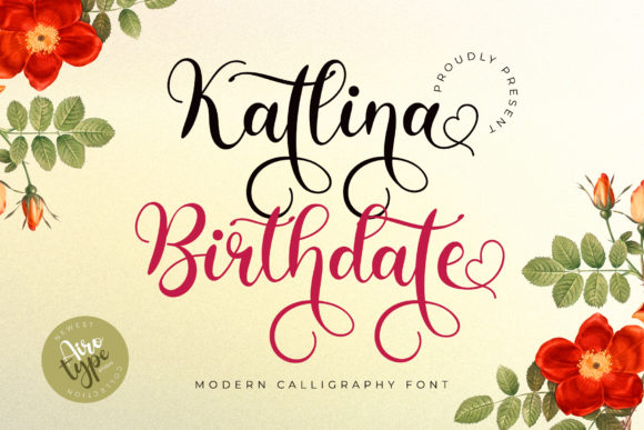 Katlina Birthdate: A Script Font for Elegant Web Design