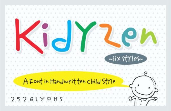 Kidyzen: The Quirky Handwritten Typeface That Transformed My Brand Identity