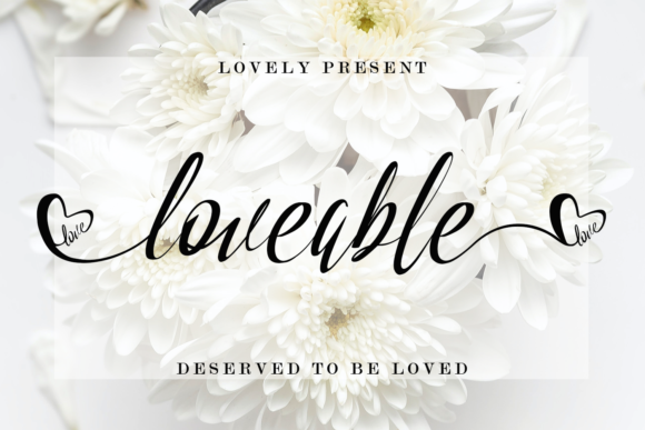 Loveable: The Script Amp Typeface That Elevates Campaign Visuals