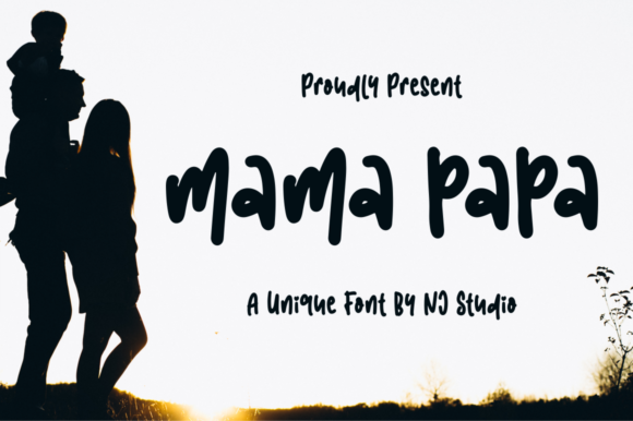 Mama Papa: A Quirky Handwritten Typeface for Modern Web Design