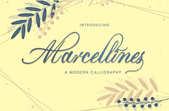 Marcellines: A Timeless Handwritten Typeface for Web Design