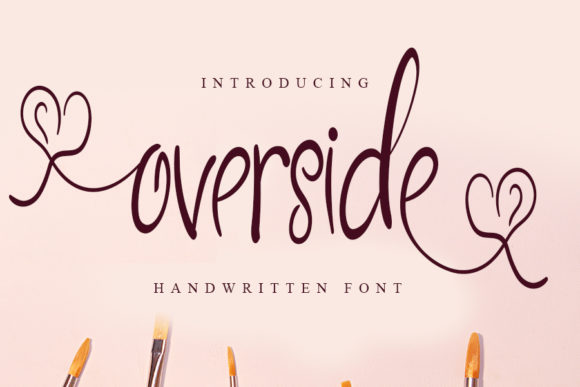 Overside: The Premium Script Font for Scroll-Stopping Campaigns
