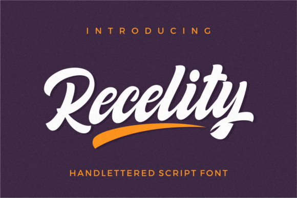 Recelity: The Handwritten Typeface That Elevates Your Craft Shop