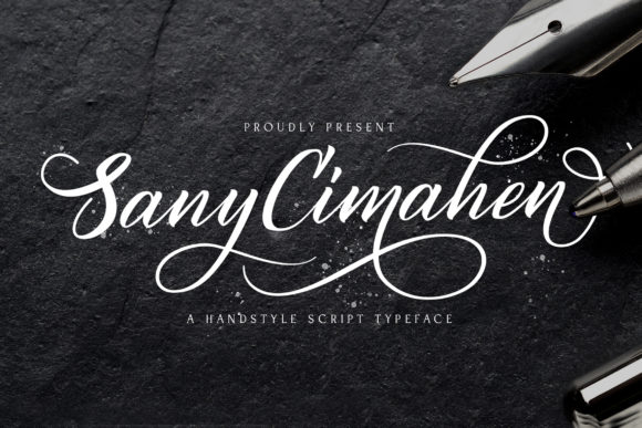 Sany Cimahen: The Perfect Handwritten Font for Modern Web Design