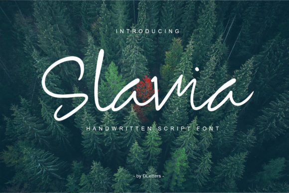 Slavia: The Premium Handwritten Typeface for Scroll-Stopping Visuals