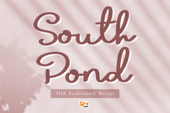 South Pond: A Handwritten Typeface That Elevates Campaign Creativity