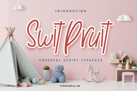 Swit Pruit: A Handwritten Typeface That Elevates Digital Brand Identity