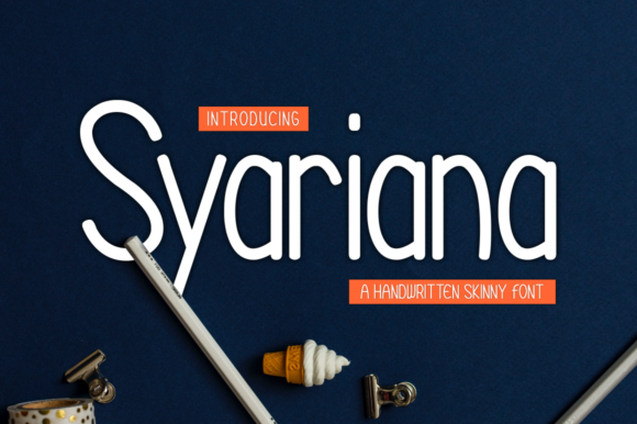 Syariana: A Handwritten Typeface for Editorial Design