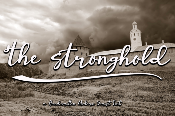 The Stronghold: The Handwritten Typeface That Elevates Your Brand