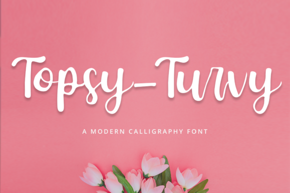 Topsy-Turvy: The Sweet Handwritten Font for Authentic Branding