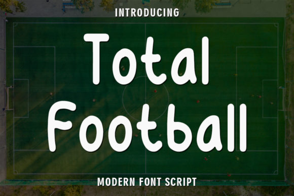 Total Football: The Perfect Handwritten Font for Your Craft Business