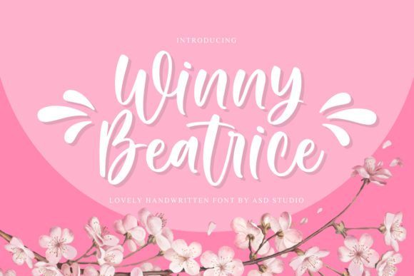 Winny Beatrice: The Handwritten Typeface That Elevates Small Business Branding