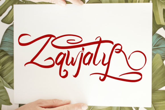 Zawjaty: The Elegant Script Amp Font for Campaigns That Demand Attention